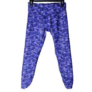 Calvin Klein Performance Optimistic Print Ruched Leggings